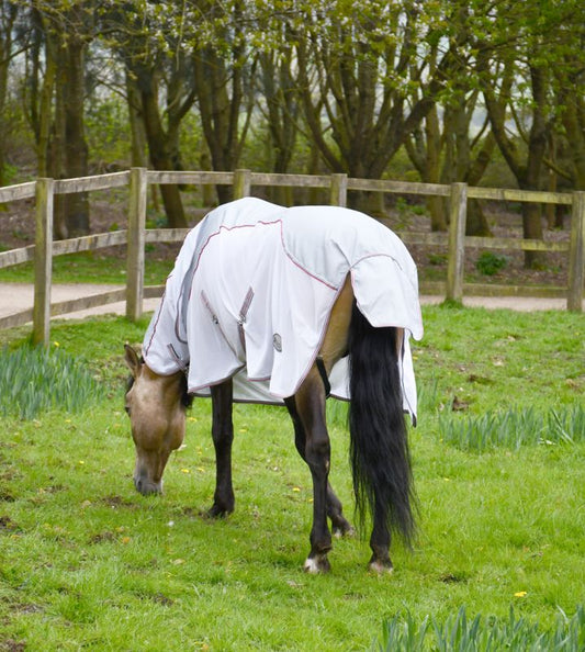 Rhinegold Mombasa Waterproof Topline Fly Rug With Neck Cover - Top Of The Clops
