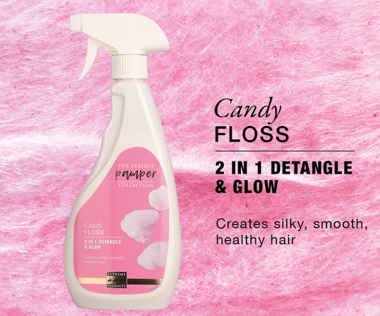 Supreme Products Candy Floss 2in1 Detangle & Glow