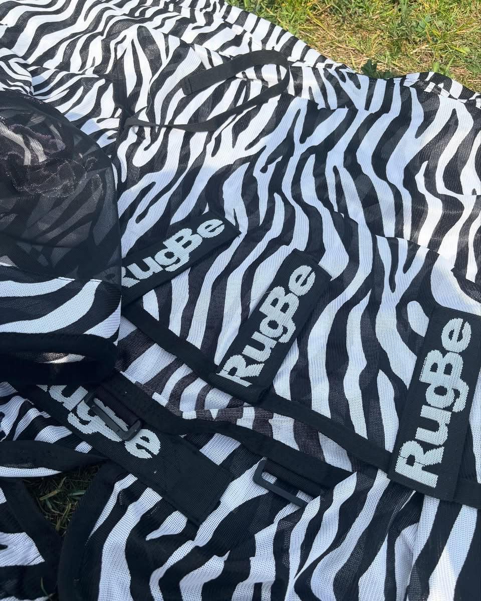 Covalliero RugBe Zebra Fly Rug