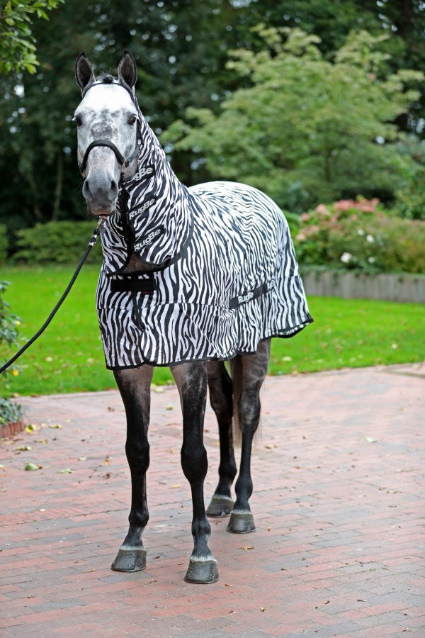Covalliero RugBe Zebra Fly Rug