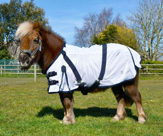Rhinegold Mini Fly Rug-Includes Detachable Neck Cover