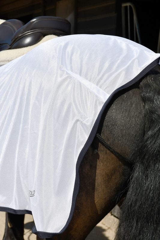 Rhinegold Fixed Chest Mesh Ride-On Rug