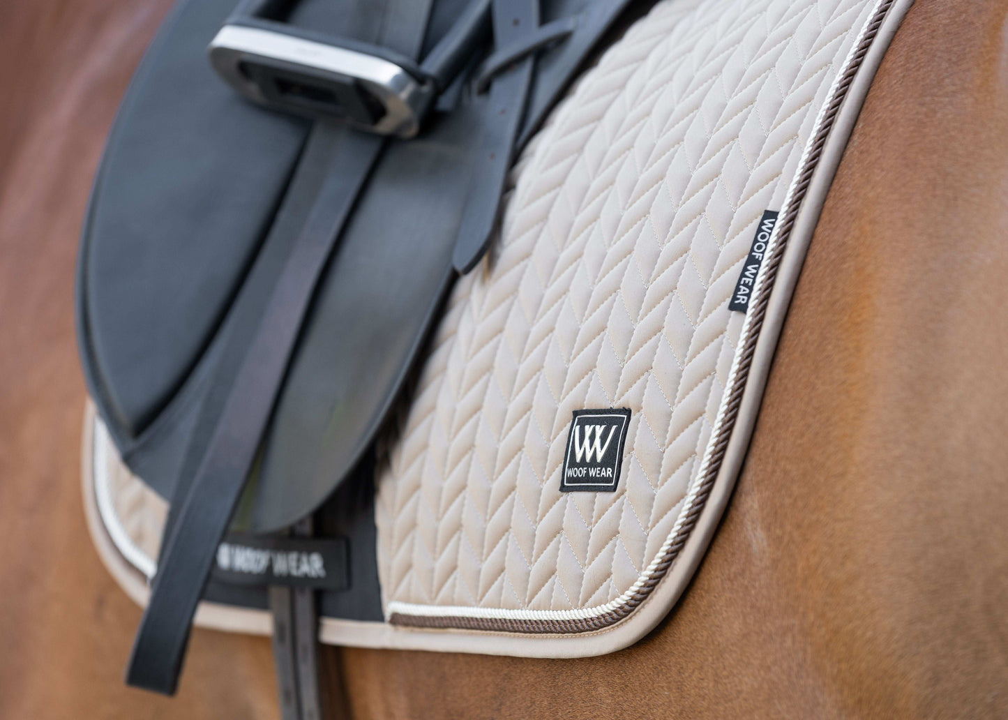 Woof Wear Herringbone Dressage Saddle Pad