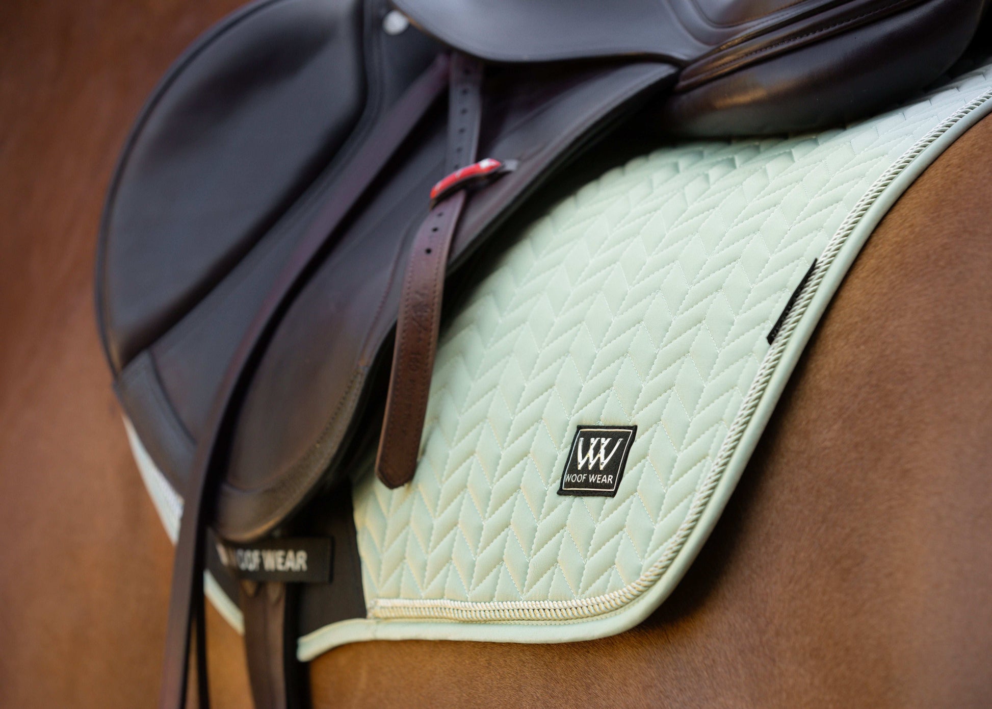 Woof Wear Herringbone Close Contact Saddle Pad