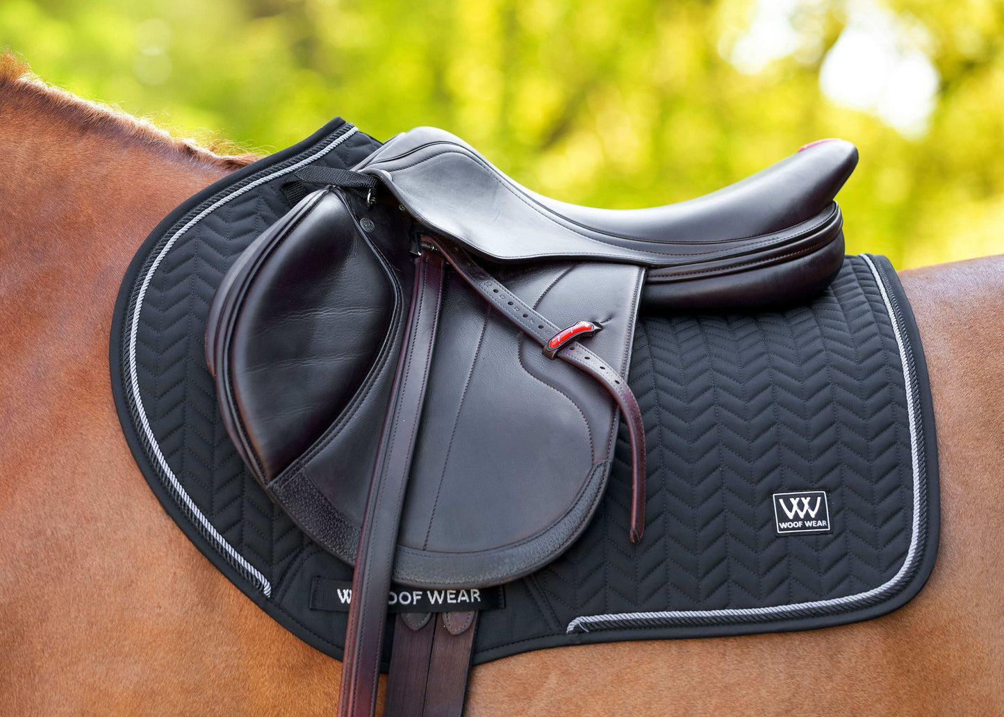 Woof Wear Herringbone Close Contact Saddle Pad