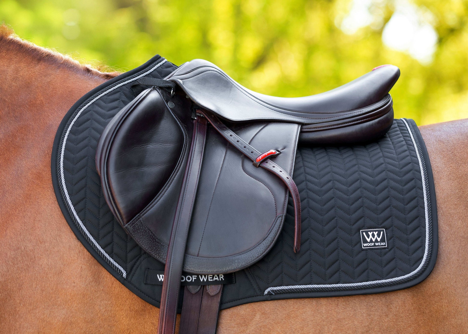 Woof Wear Herringbone Close Contact Saddle Pad