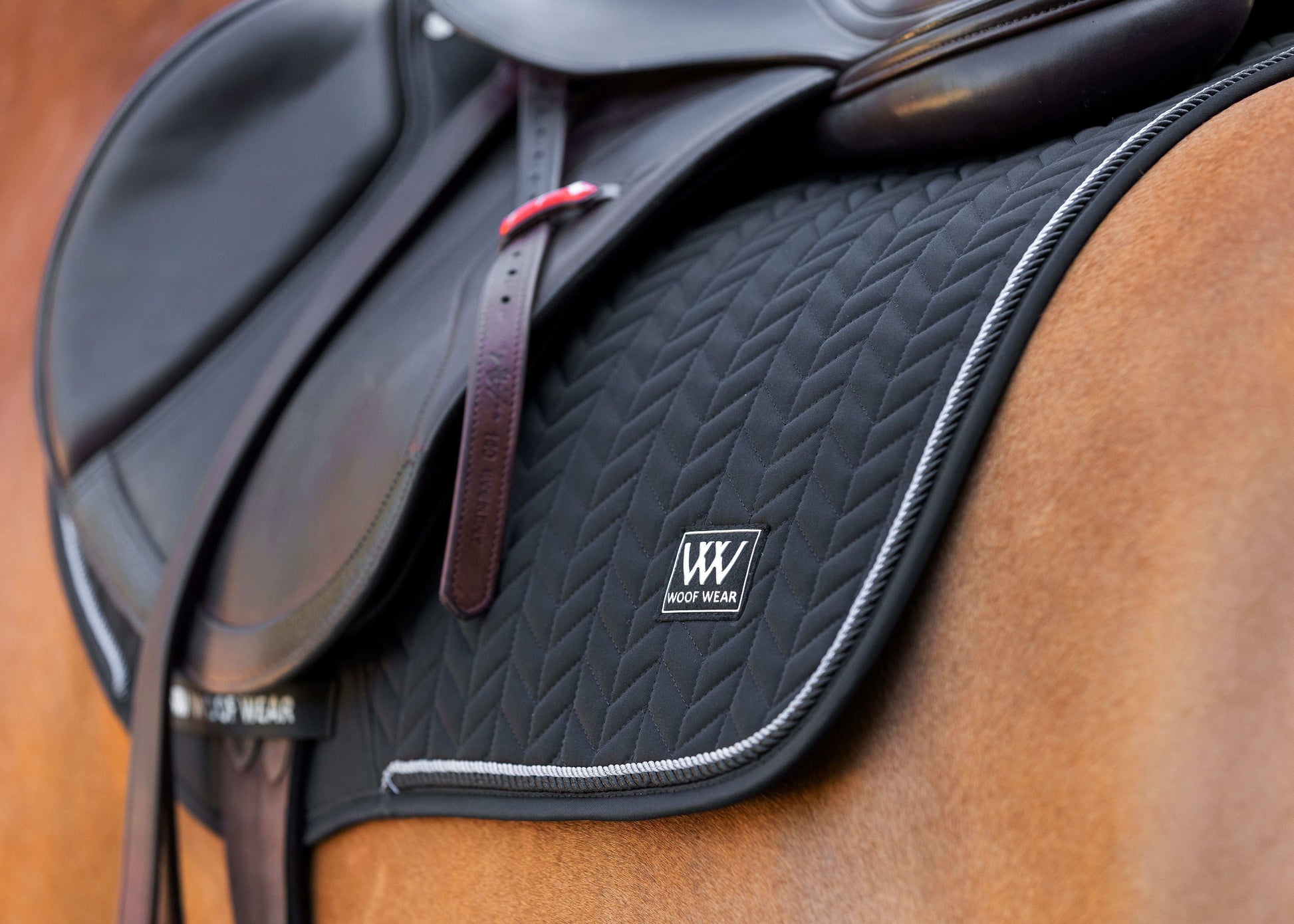 Woof Wear Herringbone Close Contact Saddle Pad