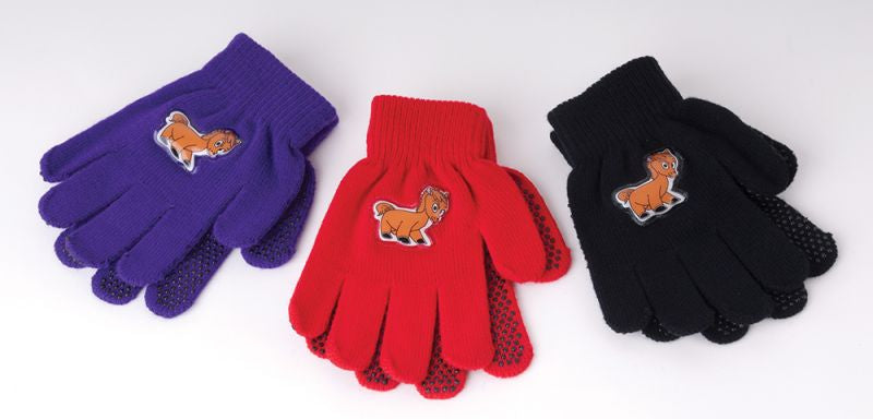 Rhinegold Child's Magic Grip Gloves - Top Of The Clops