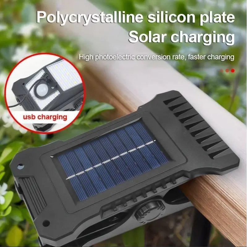 Equisafety Solar Powered LED Outdoor Light Clip