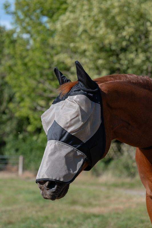 Rhinegold Fly Mask With Ears & Nose Coverage