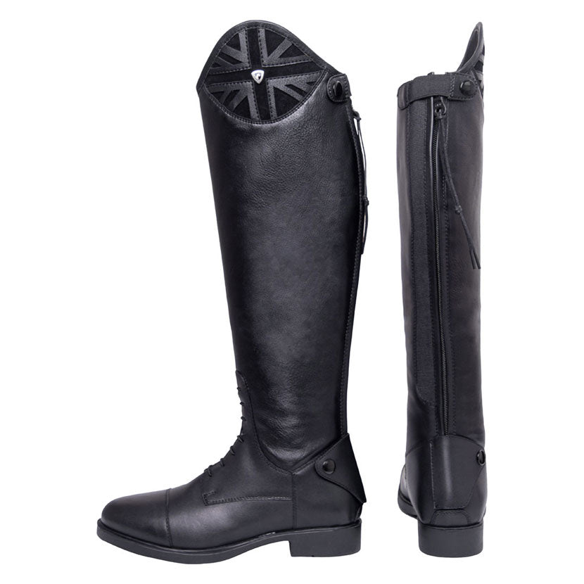Hy Equestrian Adults Union Jack Riding Boots - Top Of The Clops