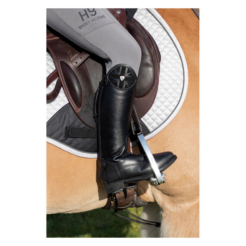 Hy Equestrian Children's Union Jack Riding Boots - Top Of The Clops
