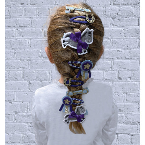 Equetech Gymkhana Luxury Hair Clips – Set of 4