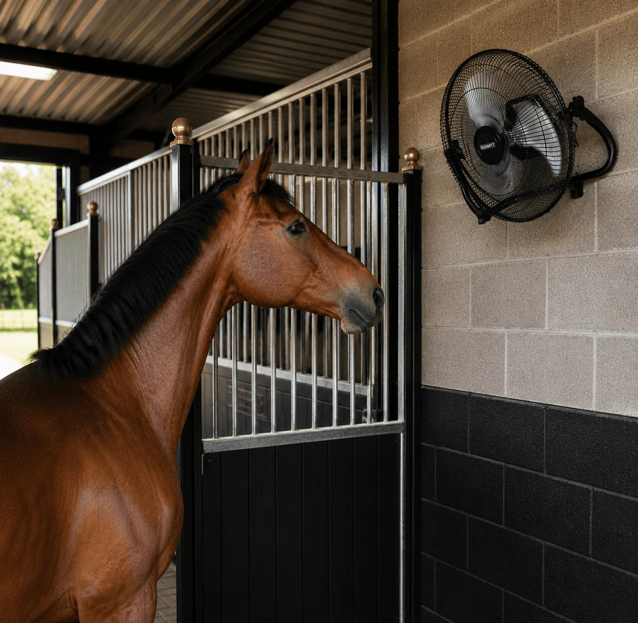 Equisafety IP55 Stable Fan - Large