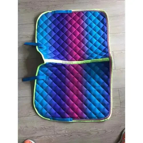 Sheldon Signature Aqua Sunset Saddle Pad - Top Of The Clops