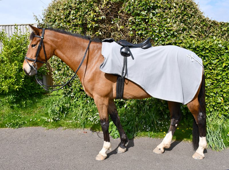 Rhinegold Embroidered Fleece Cutaway Ride-On Rug