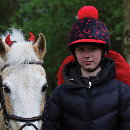 Equetech Child’s Devilish Hat Silk