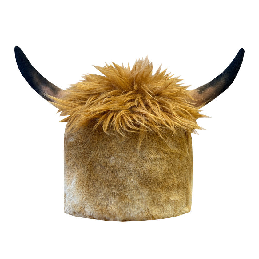 Equetech Childs Heather Highland Cow Hat Silk