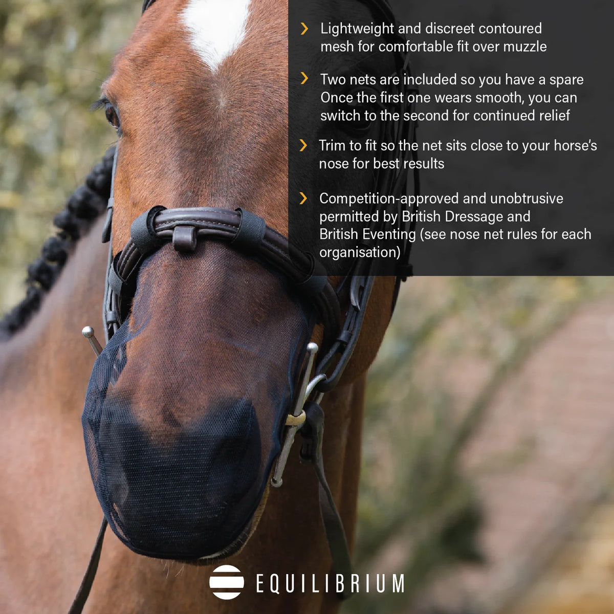 Equilibrium Net Relief Muzzle Net