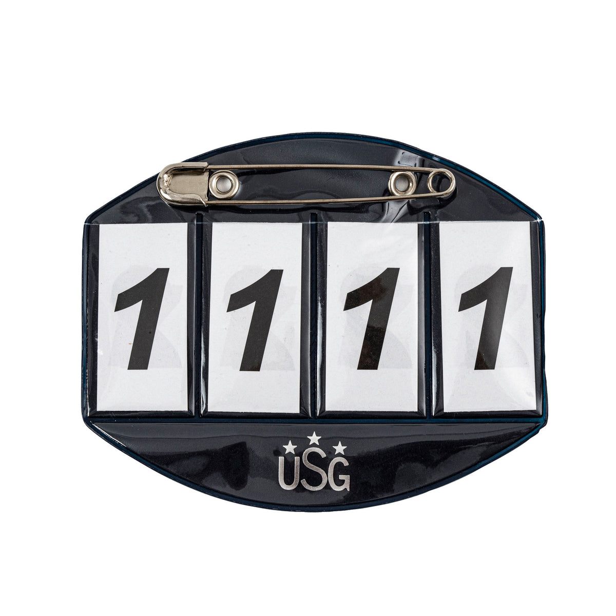 USG Saddle Pad Competition Number with Safety Pin