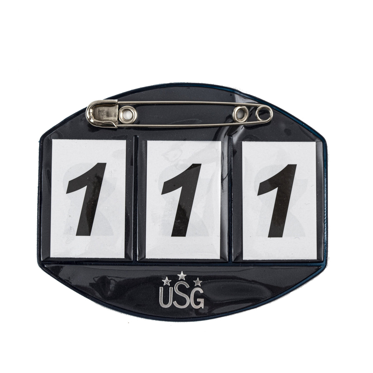 USG Saddle Pad Competition Number with Safety Pin