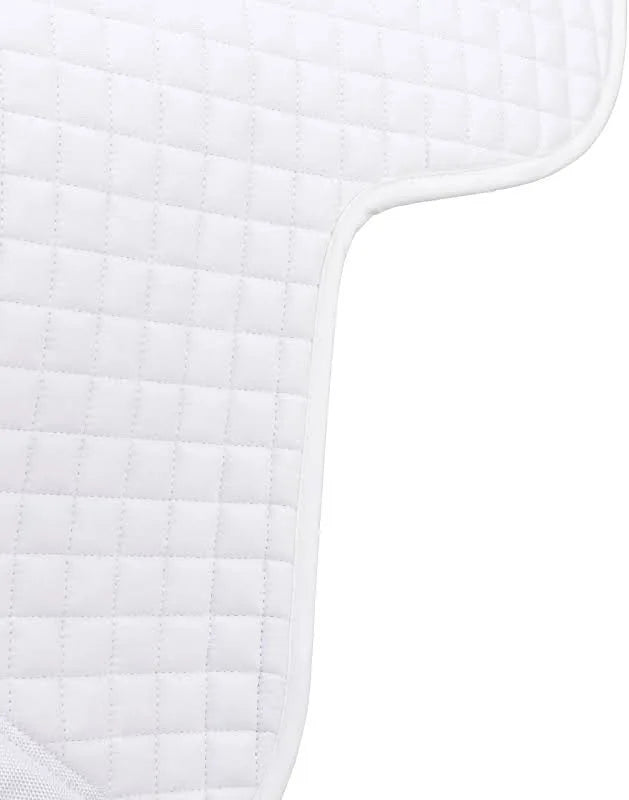 Shires White ARMA Deluxe Cotton Numnah
