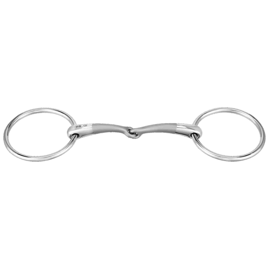 Sprenger® Satinox® Loose Ring Snaffle – 12mm – Single Joint - Top Of The Clops