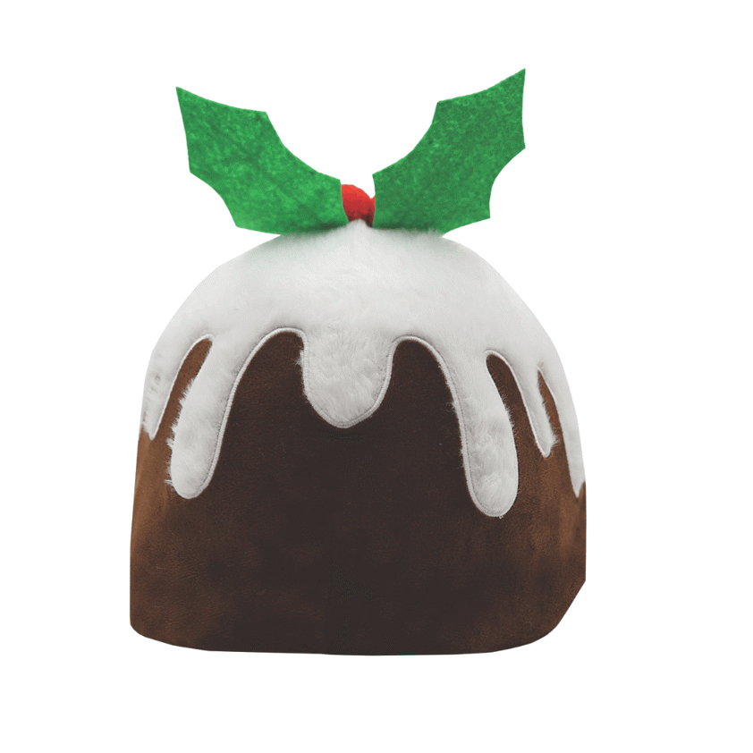 Equetech Christmas Plum Pudding Hat Cover