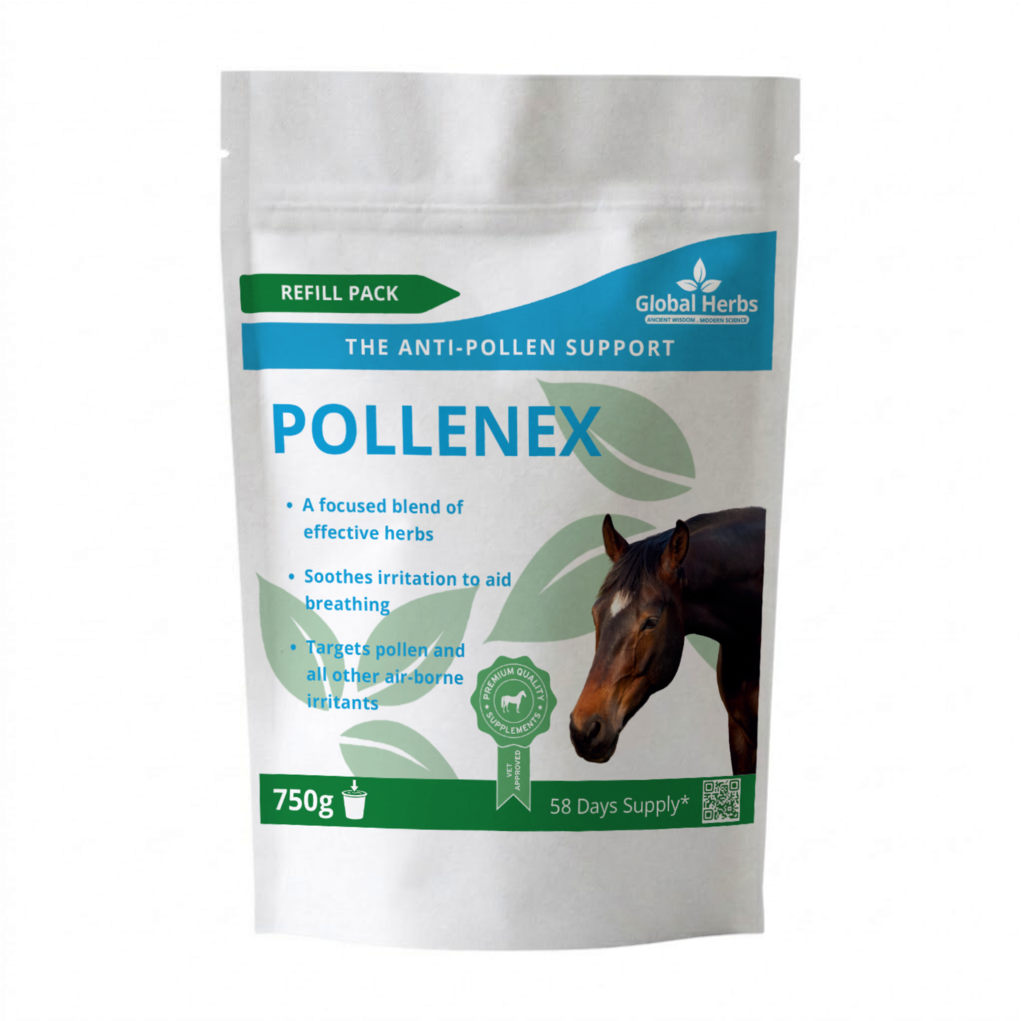 Pollenex Refill Pouch 750g - Global Herbs