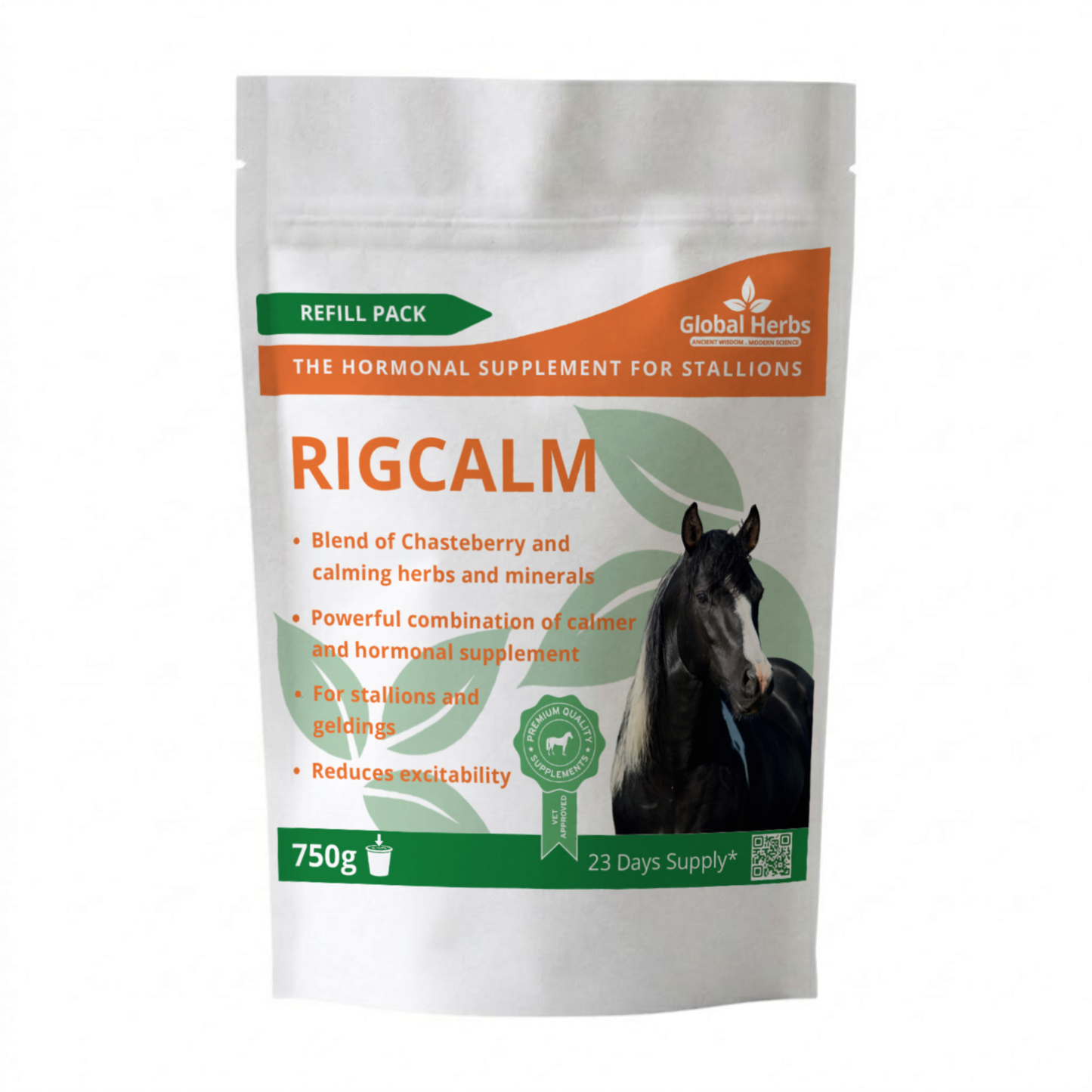Rigcalm Refill Pouch 750g - Global Herbs