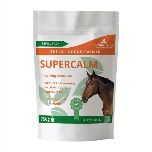 Supercalm Refill Pouch 750g - Global Herbs - Top Of The Clops