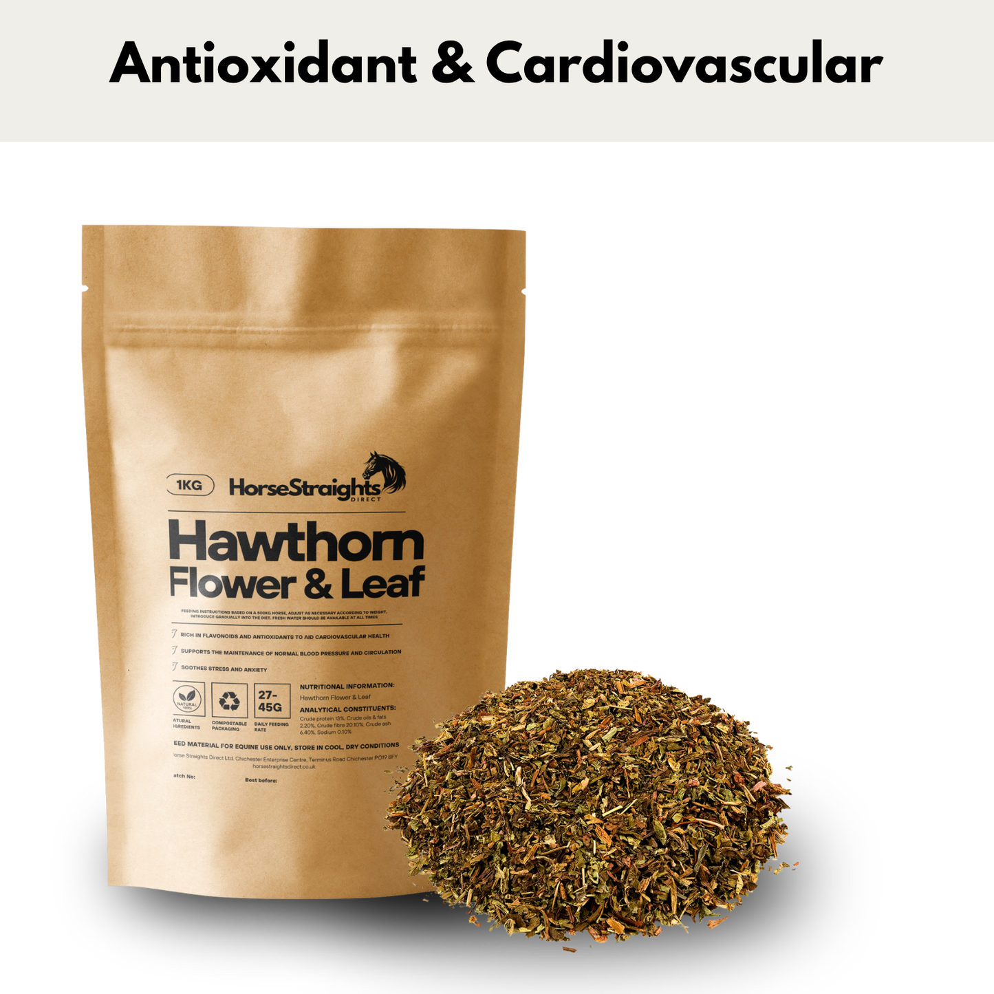 Hawthorn Flower & Leaf