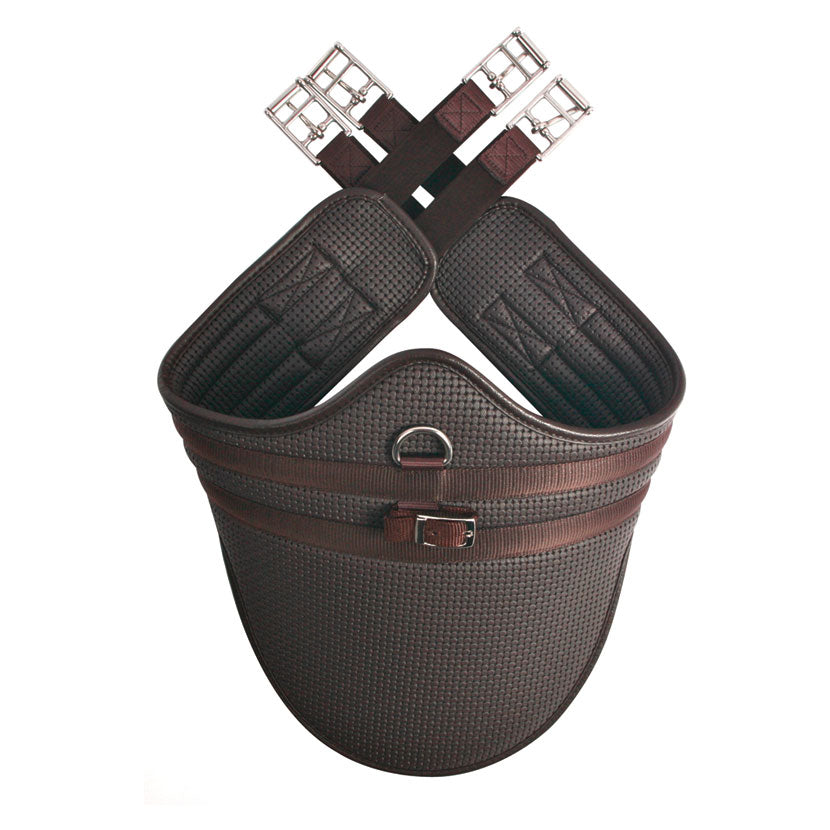 HyCOMFORT Waffle Stud Girth - Elasticated Both Ends - Top Of The Clops
