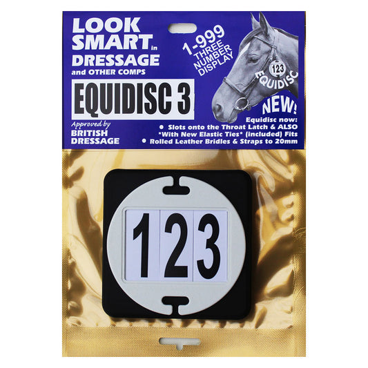 EquiDisc Bridle Numbers - Top Of The Clops