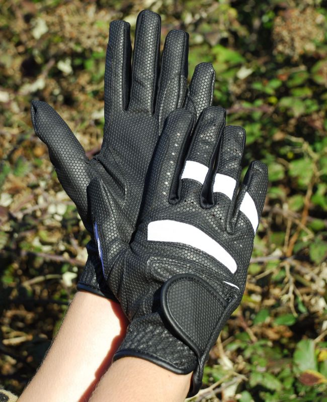 Rhinegold Pro Riding Gloves - Top Of The Clops