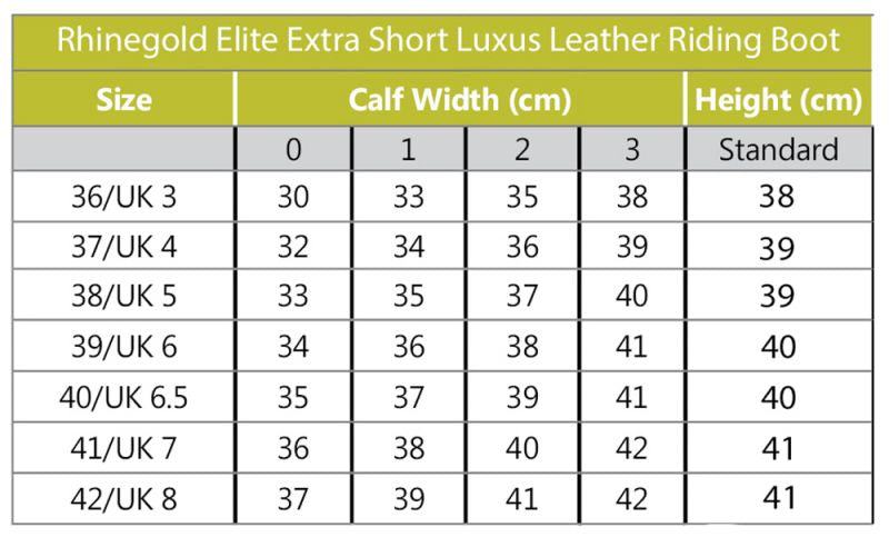 Rhinegold 'Elite' Luxus Extra Short Black Soft Long Leather Riding Boots - Top Of The Clops