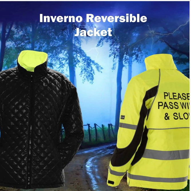 Equisafety Winter Inverno Reversible Jacket - Top Of The Clops