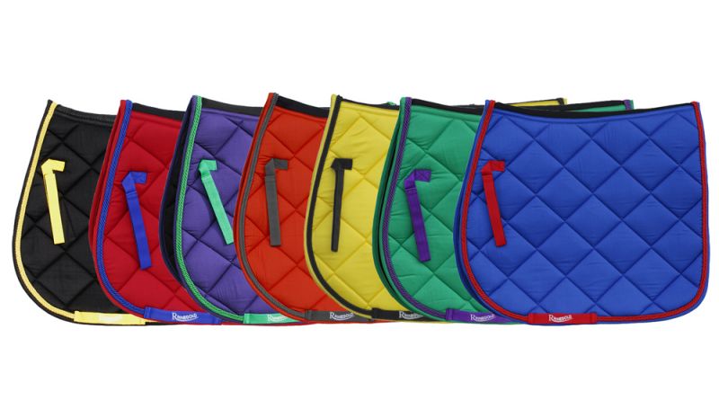 Rhinegold Carnival Ventilated Saddle Pad - Top Of The Clops