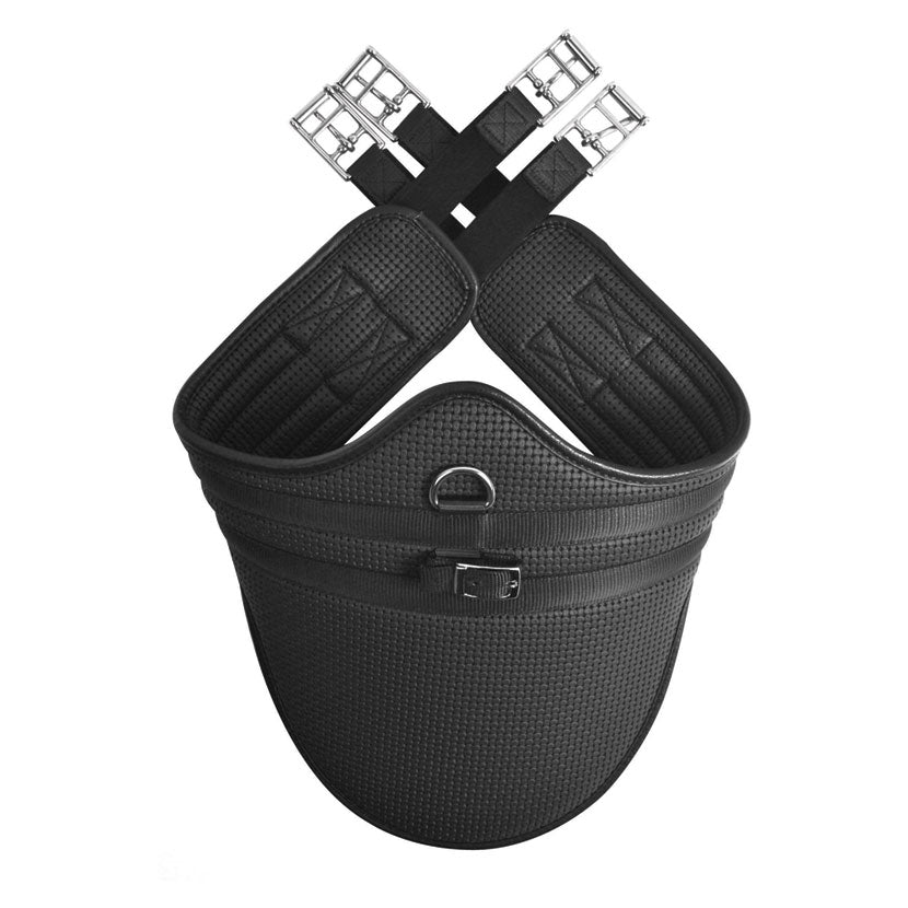 HyCOMFORT Waffle Stud Girth - Elasticated Both Ends - Top Of The Clops