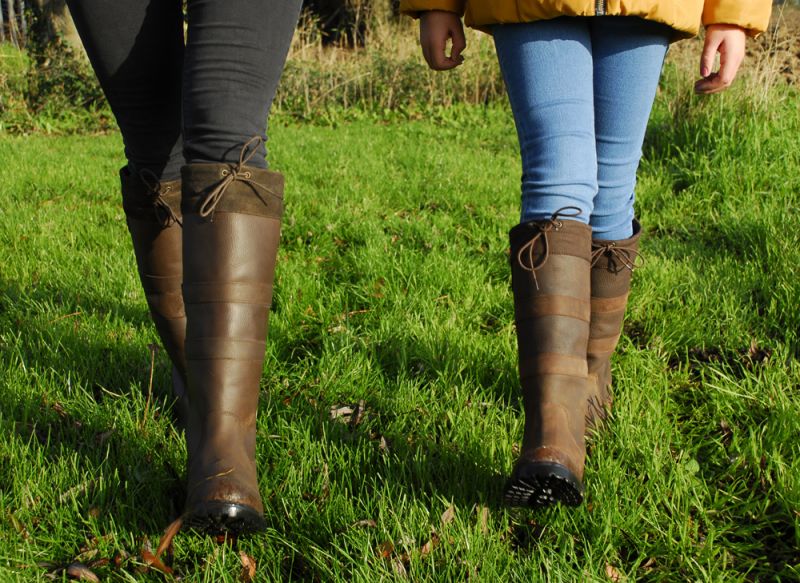Rhinegold 'Elite' Brooklyn Childs Long Leather Boots - Top Of The Clops