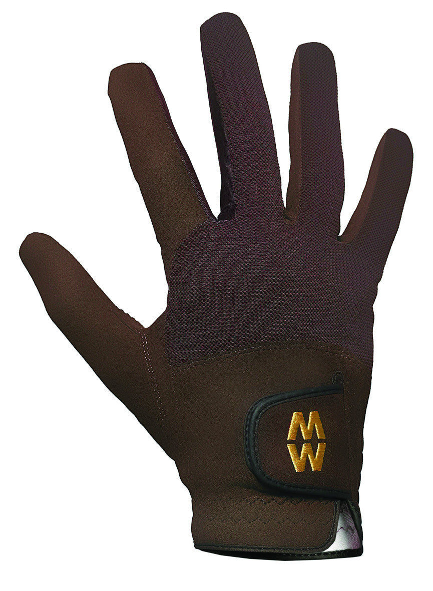 MacWet Equestrian Mesh Short Cuff Gloves - Top Of The Clops