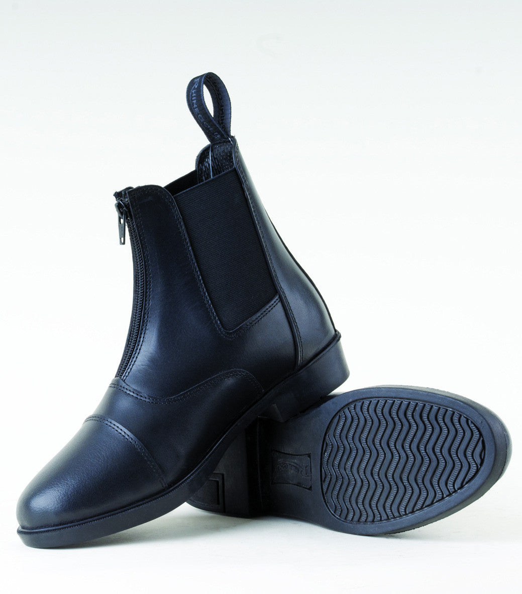 Rhinegold Boston Zip Up Paddock Jodhpur Boots - Top Of The Clops