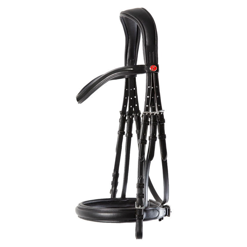 Kieffer Ultrasoft Sue Snaffle Bridle - Top Of The Clops