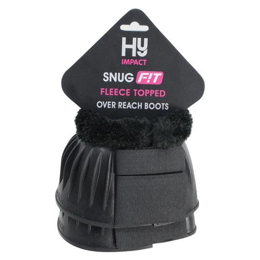 HY Impact Snug Fit Fleece Topped Over Reach Boots - Top Of The Clops