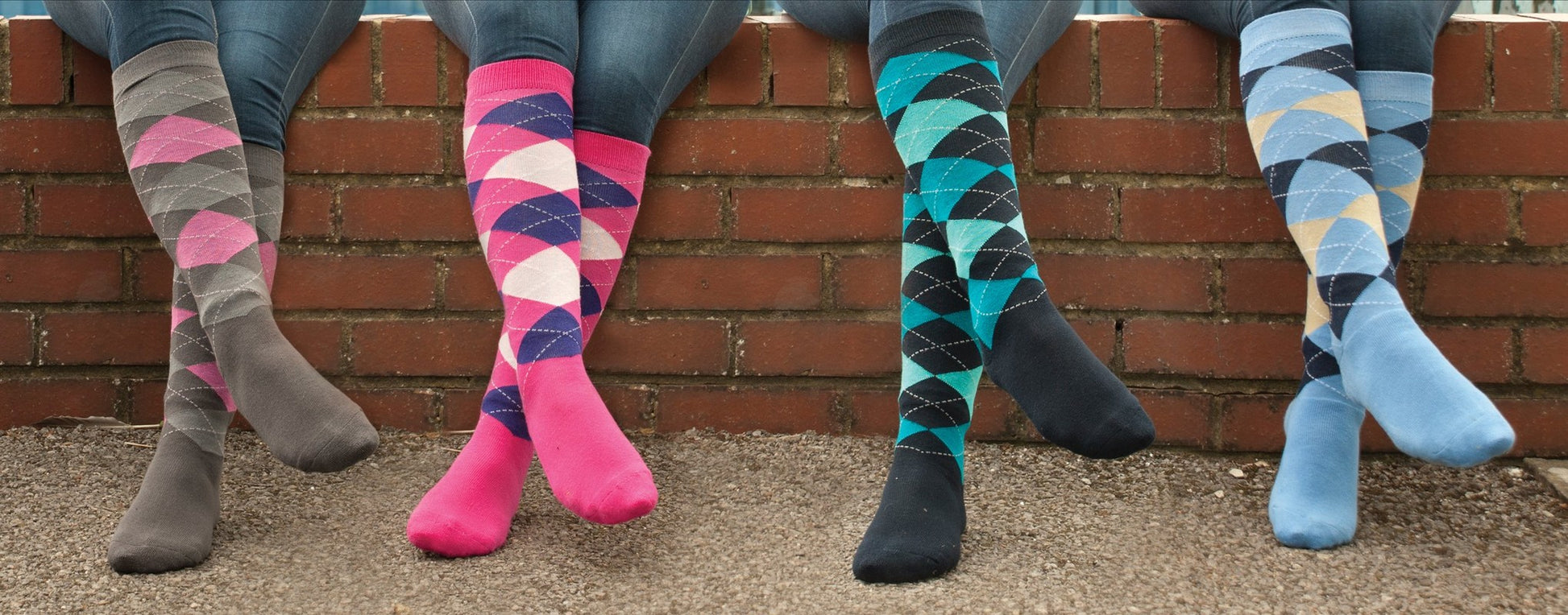 Rhinegold Ladies Fully Cushioned Sole Riding Socks - Top Of The Clops
