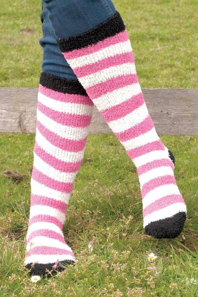 Rhinegold Ladies Soft Touch Knee High Socks - Top Of The Clops