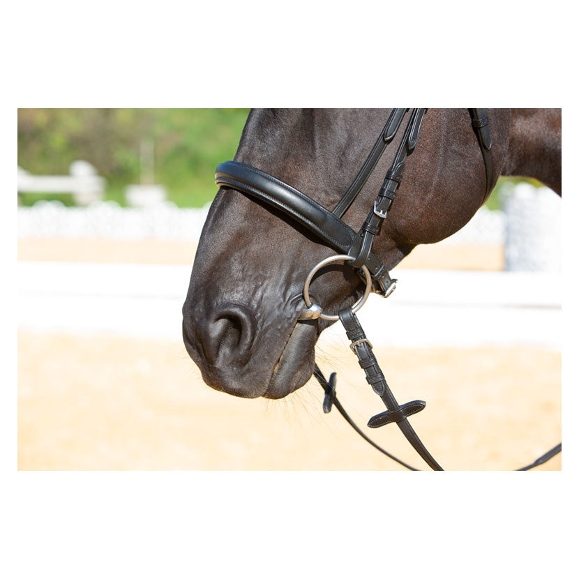 Kieffer Ultrasoft Sue Snaffle Bridle - Top Of The Clops