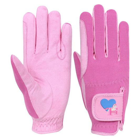 Hy Little Rider Little Show Pony Riding Gloves - Top Of The Clops