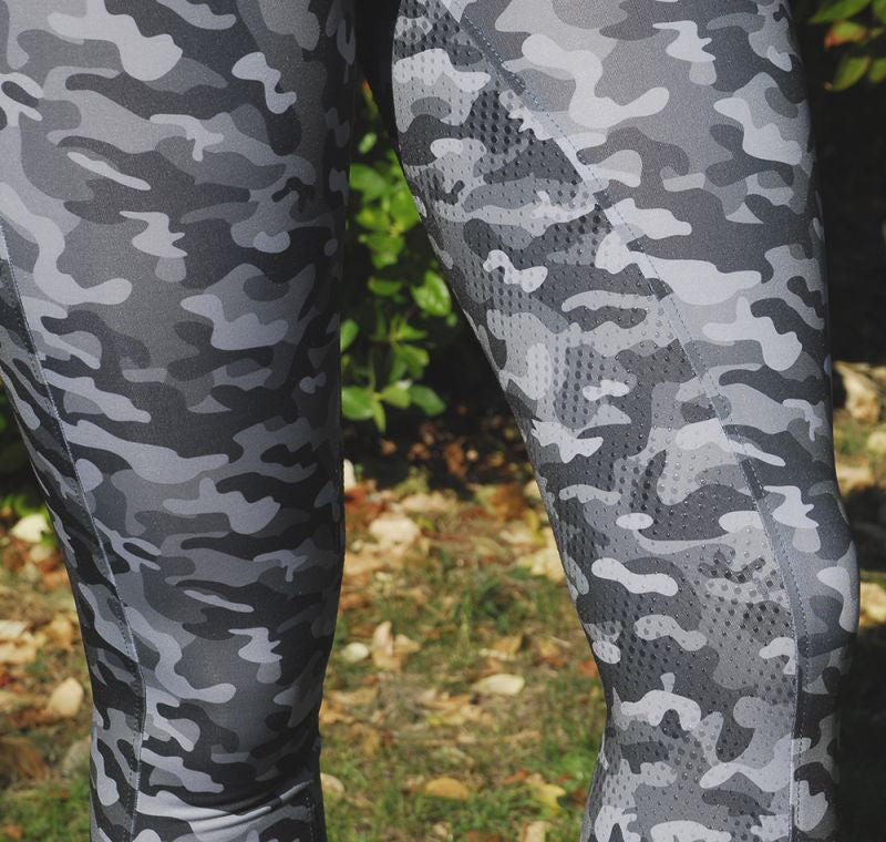 Rhinegold Full Seat Camo Riding Tights - Top Of The Clops