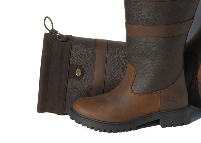 Rhinegold 'Elite' Brooklyn Wide Long Leather Boots - Top Of The Clops